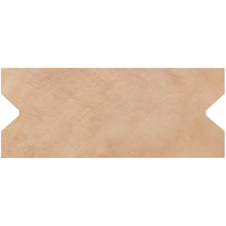 Camila Terra Cotta Notch Tile - Image 3