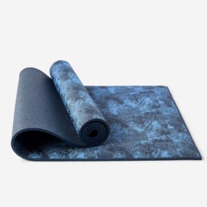 Grippy and Comfortable Gentle Yoga Mat - Dark Blue