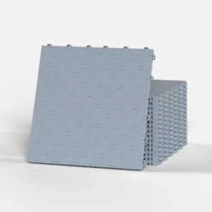 Silver Grey Garage Floor Tiles