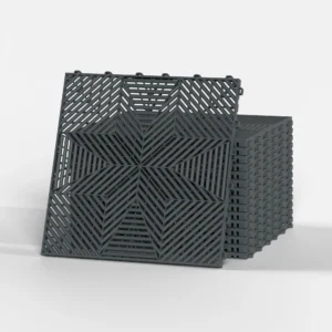 Space Grey Star Garage Tiles