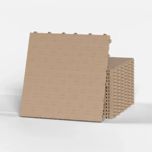 Stone Beige Garage Floor Tiles