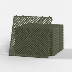Tactical Olive Garage Floor Tiles
